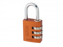 ABUS Mechanical 145/30 30mm Aluminium Combination Padlock Random Colour 46632