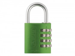 ABUS Mechanical 145/40 40mm Aluminium Combination Padlock Green 49531