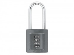 ABUS Mechanical 158/50HB50 50mm Combination Padlock (4-Digit) Long Shackle