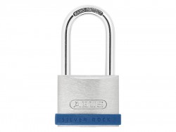 ABUS Mechanical 40mm Silver Rock 5 Padlock Long Shackle 40mm