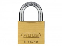 ABUS Mechanical 55/40mm Brass Padlock