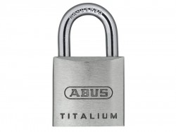 ABUS Mechanical 64TI/20mm TITALIUM Padlock Carded