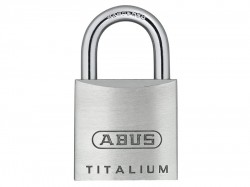 ABUS Mechanical 64TI/25mm TITALIUM Padlock Carded