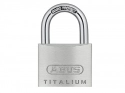 ABUS Mechanical 64TI/35mm TITALIUM Padlock Keyed Alike KA6355