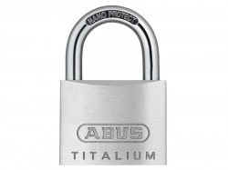 ABUS Mechanical 64TI/45mm TITALIUM Padlock Carded