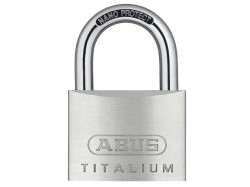 ABUS Mechanical 64TI/60mm TITALIUM Padlock Carded