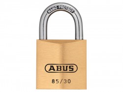 ABUS Mechanical 85/30mm Brass Padlock Carded