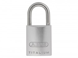 ABUS Mechanical 86TIIB/45mm TITALIUM Padlock Without Cylinder Stainless Steel Shackle