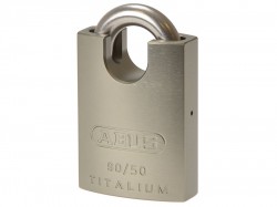 ABUS Mechanical 90RK/50 TITALIUM Padlock Closed Shackle Carded