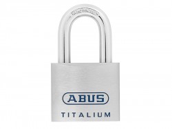 ABUS Mechanical 96CSTI/50mm TITALIUM Padlock Keyed Alike KA7566