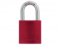 ABUS Mechanical 72/40mm Aluminium Padlock Red Keyed Alike TT02162