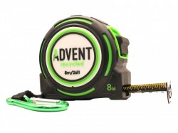 Advent Recycled Tape Measure 8m/26ft (32mm Width)