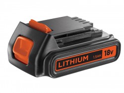 BLACK + DECKER BL1518 Slide Battery Pack 18V 1.5Ah Li-ion