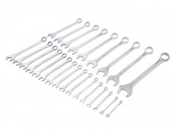 BlueSpot Tools Combination Spanner Set, 25 Piece