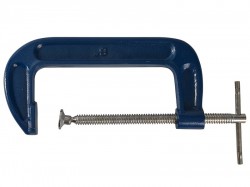 BlueSpot Tools Fine Thread G-Clamp 100mm (4in)