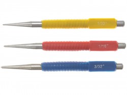 BlueSpot Tools Centre Punch Set, 3 Piece