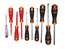 Bahco B219.110 BAHCOFIT XL Screwdriver Set, 10 Piece