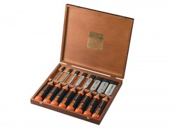 Bahco 434-S8 Bevel Edge Chisel Set, 8 Piece