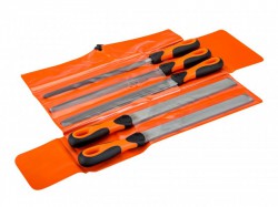 Bahco 250mm (10in) ERGO Engineering File Set, 5 Piece