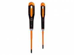 Bahco BE-9890SL ERGO Slim VDE Insulated Screwdriver Set, 2 Piece