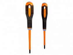 Bahco BE-9890S ERGO VDE Insulated Screwdriver Set, 2 Piece