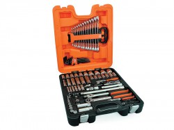 Bahco S103 1/4in &1/2in Dynamic Drive Socket & Spanner Set, 103 Piece