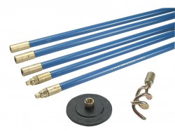 Bailey Products 1323 Lockfast 3/4in Drain Rod Set 2 Tools