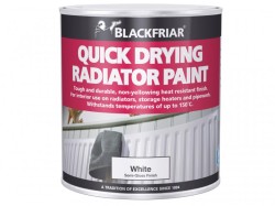 Blackfriar Quick Dry Radiator Paint White 250ml