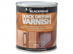 Blackfriar Quick Drying Duratough Interior Varnish Clear Gloss 250ml