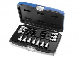 Expert 1/2in Drive Hex Bit Socket Set, 13 Piece