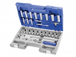 Expert 1/2in Drive Socket & Accessory Set, 42 Piece