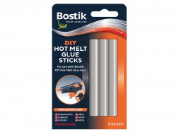 Bostik DIY Hot Melt Glue Sticks (Pack 6)