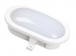 Byron GOL-001-HW LED Oval Bulkhead White 5.5 Watt 550 Lumen