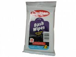 CarPlan Dash Wipes (Pouch of 25)