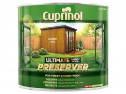 Cuprinol Ultimate Garden Wood Preserver Golden Oak 1 Litre