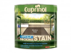 Cuprinol Anti-Slip Decking Stain Boston Teak 2.5 litre