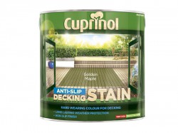 Cuprinol Anti-Slip Decking Stain Golden Maple 2.5 litre