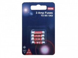 Dencon BS1362 Fuses 3 Amp x 4 1003