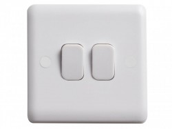 Deta Vimark Light Switch 2-Gang 2-Way