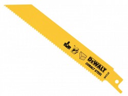 DEWALT Bi-Metal General Purpose Reciprocating Blade 152mm x 10 TPI (Pack 5)