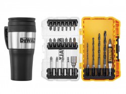 DEWALT DT70707 Drill Drive Set, 25 Piece + Mug