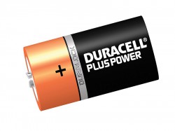 Duracell C Cell Plus Power Batteries Pack of 2 R14B/LR14