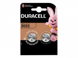 Duracell CR2032 Coin Lithium Battery (Pack 2)