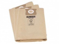 DEWALT Vacuum DXVA19-4201 Dust Bag (Pack 3)