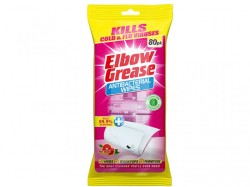 Elbow Anti-Bacterial Multi-Surface Wipes Pink Blush x 80 EG180