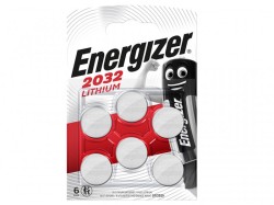 Energizer� CR2032 Lithium Coin Cell x 6 S9086