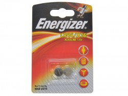 Energizer LR44 Button Cell Alkaline Battery (Pack 2)