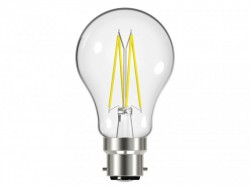 Energizer LED BC (B22) GLS Filament Non-Dimmable Bulb, Warm White 470 lm 4W