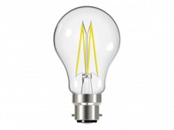 Energizer LED BC (B22) GLS Filament Non-Dimmable Bulb, Warm White 806 lm 6.7W