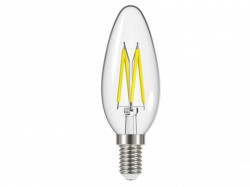 Energizer LED SES (E14) Candle Filament Non-Dimmable Bulb, Warm White 250 lm 2.3W